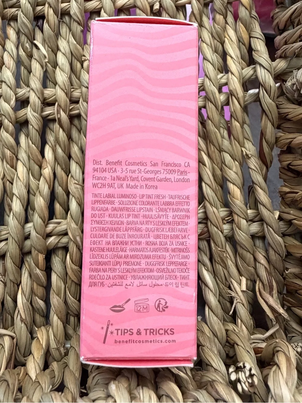 Benefit cosmetics splashtint